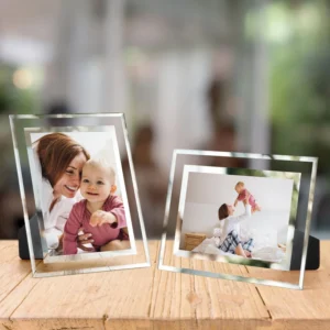 CHINEE Designs Crystal Diploma Frames 4×6 5×7 8×10 A4 Honor Certificate Picture Frame Glass Transparent Glass Photo Frame