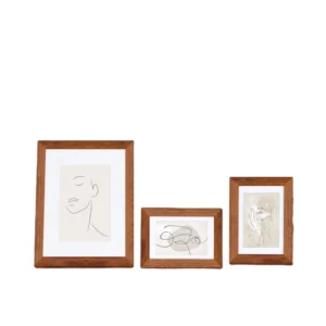 CHINEE MDF Wood Photo Frame 5 10 Inch A4 Customized Size Rustic & Modern Style for Wall Room Decoration