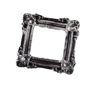 CHINEE Premium European Vintage Wood Picture Frame Mini Small Hanging Wall Photo Frame with Oil Painting Feeling