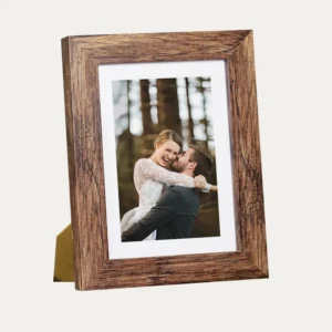 CHINEE Simple 5 6 7 Inch Wooden Photo Frame Hanging Wall Dual Use Photo Wall Decorative Picture Frame Creative Wooden Desktop Ornaments