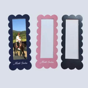 Can Add Your logo Design Magnetic Headshot Photo Frame Instagram Style Magnetic Photo Strip for photobooth business
