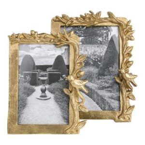 Casting Border Photo Frame Gold Aluminum Decorative Photo Frame High quality Metal Frame for Rustic Industrial Style Lovers