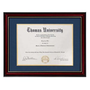 Certificate Frame Document Multi color Graduation Diploma Frame Wood Certificate Wooden Frame With Tassel