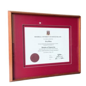 Certificate Frame Picture Frame Product Custom Wooden Iron Pine Wood 4 Color Safety Packing OEM ODM 50pcs WOOD2021019