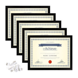 Certificate Frame Wood for Photos Pictures Display on Table Wall Hanging Home Decor