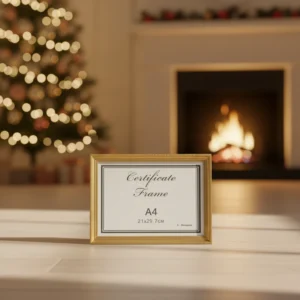 Certificate Holders Display Gallery Wall Frame Art with Easel Photo Certificates Degree Diplomas
