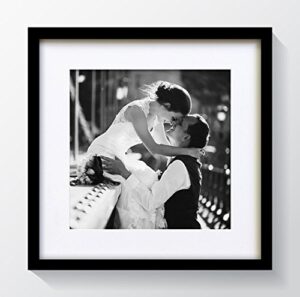 Chinese Factory Modern Style Wall Mount Tabletop square Black White Brown Photo Picture Frame
