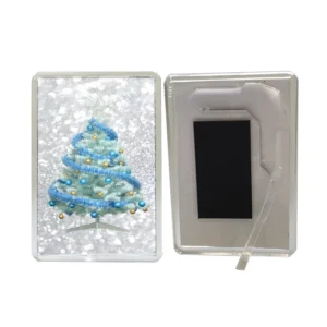 Christmas Gift Mini Plastic Photo Frame 5*7.5cm Size with Magnets Home Decor Picture Frame for Displaying Memories
