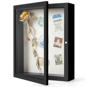 Christmas Series Hollow 5cm Modern Shadow Box Frame Creative Handmade Dried Flower Specimen Photo Frame