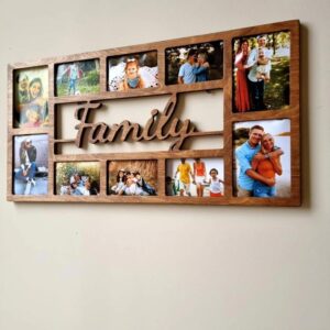 Chunlei OEM Custom Family Gifts Photo Frame Collage Picture Frame