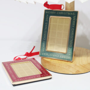 Classic Design Green Metal Decorative Creative Photo Frame for Home Decor Photo Frame Christmas Ornaments