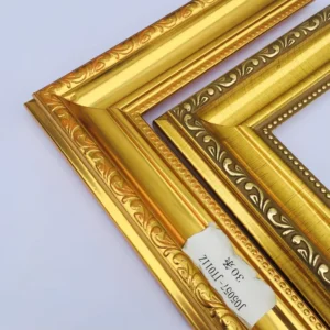 Classical Style Antique Art Canvas Custom Wall Picture Frame Photo Frame Moulding