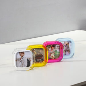 Clear Acrylic Gift Photo Frame Mini Photo Frame Picture Desktop Display Baby Photo Frame