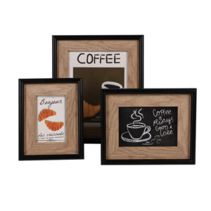 Coffee Theme Home Decor Rustic 4×6 5×7 8×10 PS Plastic Photo Picture Frame for Desktop