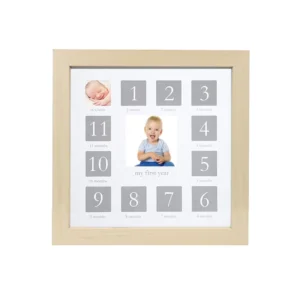 Collage Photo Frame for Baby First Year Keepsake Multiple Picture Frames for Baby Newborn
