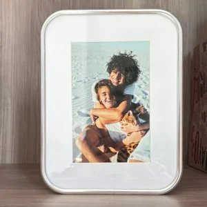 Competitive Price Factory Direct Rectangular Metal Photo Frame A4 Size 5×7 Inch Creative Desktop Wall Hanging Modern Hot Selling