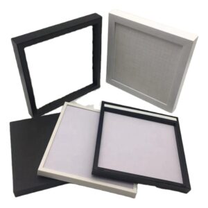Competitive Quality Picture Frame 8″ PS Plastic Wall Mounted Photo Frame with Adhesive Layer