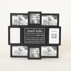 Creative 4 grid Photo Frame 6 “or More American Style Wall Hanging Photo Wall Frame One piece Photo Collage Frame Set
