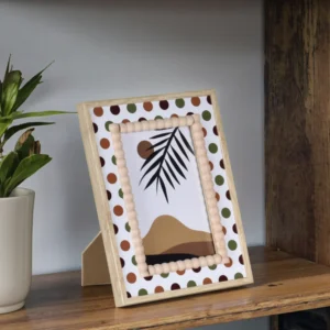 Creative Decorative Art Ornaments Home Photo Frame with MDF Material and Rectangle Shape