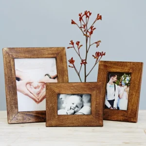 Creative Design Mango Wood Picture Photo Frame Handmade Wooden Photo Frame Indian Manufacturer & Exporter for Gifts & Decoration