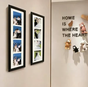 Creative Digital Printing Home Decoration PVC Picture Frames Decorative Wall Hanging Collage Picture Photo Frame