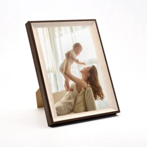 Creative Double Color Simple Photo Frame Multi Sizes Souvenir Picture Frame for Wall or TableTop