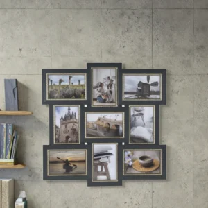 Creative Home Company Decoration 4×6 Collage Photo Frame Wall Combination Set with Modern Design