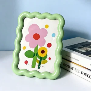 Cross border Best Selling Cream Style Creative Simple Photo Frame for Office Desktop and Wedding Display