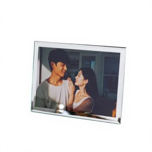 Cultural Tourism Scenic area Hand Polished Modern Minimalist Photo Frame Souvenir Crystal Glass 6 inch 7 inch 8 inch Landscape