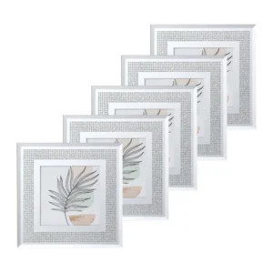 Custom 4*4 4*6 5*7 8*10inch Size Small Desktop Glass Decorative Photo Frame for Home Office Decor
