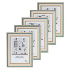 Custom 4*6inch Size Multi Color Desktop Plastic Decorative Photo Frame for Home Office Decor