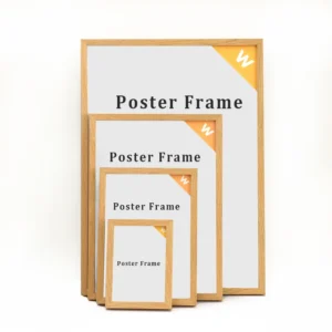 Custom A1 A2 A3 A4 A5 4×6 5×7 6×8 8×10 11×14 12×16 12×18 16×20 18×24 Black White Solid Wood Poster Picture Wood Photo Frame