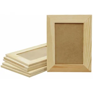 Custom All Size DIY Handcrafted Desktop or Wall Mounted Light Picture Photo Frame Sets for Home Office Tabletop