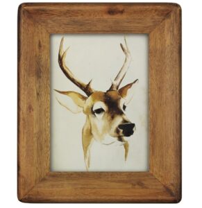 Custom Eco Friendly Square Wooden Photo Frame Solid Wood Desktop Decoration Custom Size 5 10 Inch