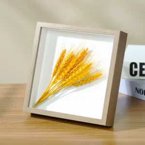 Custom Eco friendly UV Printed Shadow Box Photo Frame MDF Wood 3CM Deep 6” 7” 8” 3D Wall Art Christmas Decorations