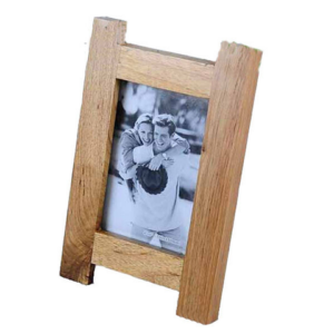 Custom Engraved Rustic Wooden Photo Frame Personalized Picture Holder for Family Memories Wedding Anniversary Gift