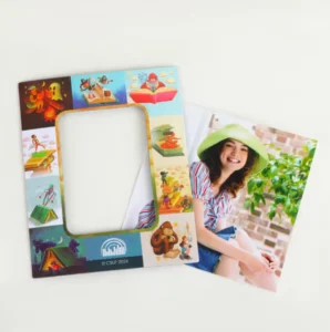 Custom Fridge PVC Magnet Board Photo Frame Magnetic Refrigeration Poster Picture Frame For Magnetic Photo