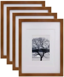 Custom Handmade 6inch Wooden Photo Frame Digital Printing for Wedding Photo Display Wall Hanging Creative Classical MDF Frame