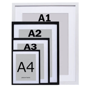 Custom Hotel Artwork Manufacturer Wall Art Painting 1.8cm Thickness Plastic Poster Photo Frame A1 A2 A3 A4