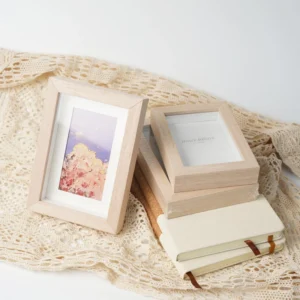 Custom LOGO Wooden Photo Frames Picture Frames Made of Solid Wood for Tabletop or Wall Display