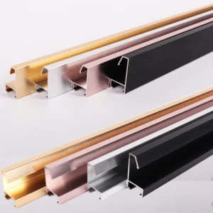 Custom Large Size Aluminum Decorative Blank Oil Painting Narrow Metal Wall Poster Frames Profiles Bending Cutting Welding