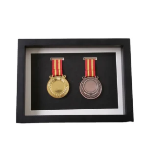 Custom Marathon Display Medal Picture Frame Shadow Box Frame