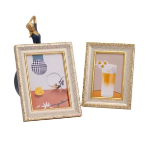 Custom Modern Metal Rectangular Photo Art Frames Hanging High Wedding Holiday Wall Decor Still Life Pattern Ramadan Posters