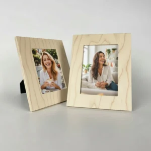 Custom Natural Wood Photo Frames Tabletop Display Picture Frames for Home Decor & Gifts Multiple Sizes Available