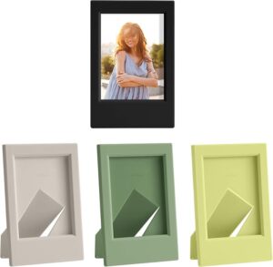 Custom Plastic Standing Photo Frames Tabletop Picture Holder Desktop Certificate Display With Logo Corporate Promotional Bulk