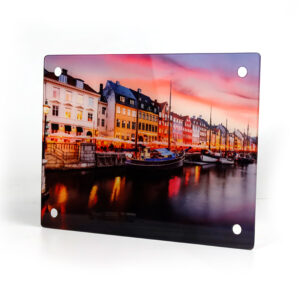 Custom Printable A4 Wall Mounted Glass Photo Frame Sublimation Glass Floating Picture Frame Wall Mounting Certificate Frame