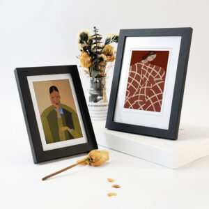 Custom Simple DIY Modern Plastic PVC Picture Frames Waterproof Eco Friendly Home Decor Photo Frame