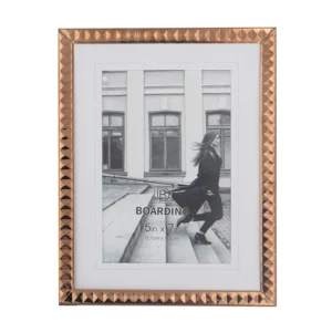 Custom Simple Silver Photo Frame with High Grade Alloy Electroplating Metal Frame Tabletop for Wedding Holidays Iron Material