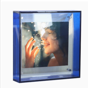 Custom Size Acrylic Photo Frame Creative Desktop Display Advertising Hanging Wall Mounted Poster Frame Cutting Casting