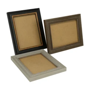 Custom Size Foldable Waterproof Eco Friendly Modern Classic Rustic Wooden Photo Frame Made Solid Wood for Wall